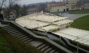 Pergola Latin, Hnězdno, Polsko, realizace Bohemiaflex CS