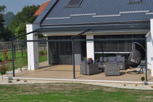 Pergola Linie, realizace Bohemiaflex CS