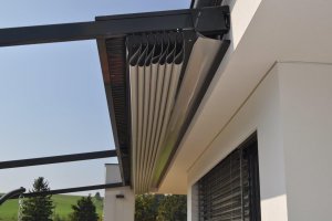 Pergola Linie, realizace Bohemiaflex CS