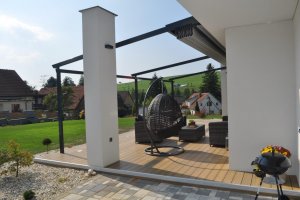 Pergola Linie, realizace Bohemiaflex CS