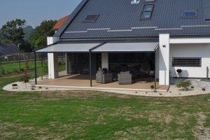 Pergola Linie, realizace Bohemiaflex CS