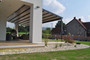 Pergola Linie, realizace Bohemiaflex CS