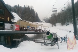 Markýzový přístřešek, Ski areál Černý Potok, Bohemiaflex CS