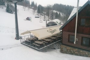 Markýzový přístřešek, Ski areál Černý Potok, Bohemiaflex CS