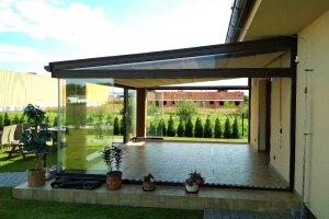 Pergola Latin na zahradě Albixon, realizace Bohemiaflex CS