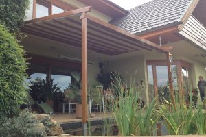 Pergola Linie, realizace Bohemiaflex CS