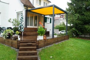 Pergola Cubola, realizace Bohemiaflex CS