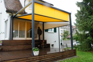 Pergola Cubola, realizace Bohemiaflex CS