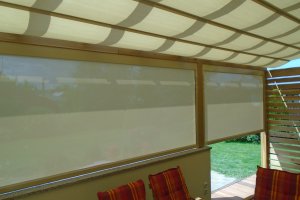 Pergola Latin a Screen Zip, realizace Bohemiaflex CS