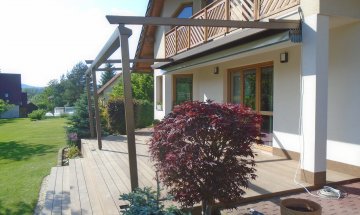 Pergola Linie, realizace Bohemiaflex CS