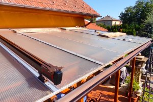 Terasová markýza Veranda Box, realizace Bohemiaflex CS