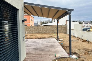 Pergola Linie, realizace Bohemiaflex CS