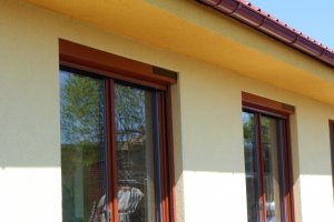 Svislá markýza Screen Zip Solar, realizace Bohemiaflex CS
