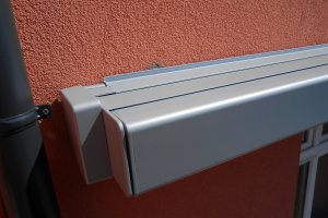 Kazetová markýza Alandbox, realizace Bohemiaflex CS