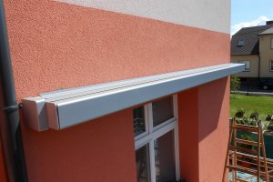 Kazetová markýza Alandbox, realizace Bohemiaflex CS