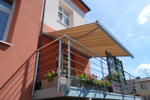 Kazetová markýza Alandbox, realizace Bohemiaflex CS