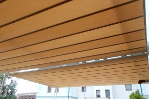 Pergola Latin 80, Domov pro seniory sv. Hedviky, Kravaře, realizace Bohemiaflex CS