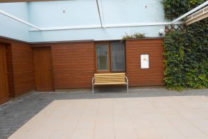 Pergola Latin 80, Domov pro seniory sv. Hedviky, Kravaře, realizace Bohemiaflex CS