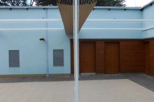 Pergola Latin 80, Domov pro seniory sv. Hedviky, Kravaře, realizace Bohemiaflex CS
