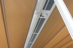 Pergola Latin 80, Domov pro seniory sv. Hedviky, Kravaře, realizace Bohemiaflex CS