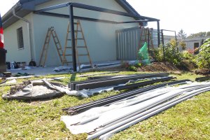 Pergola Piazza 6x3,5, realizace Bohemiaflex CS