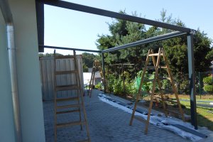 Pergola Piazza 6x3,5, realizace Bohemiaflex CS