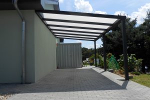 Pergola Piazza 6x3,5, realizace Bohemiaflex CS