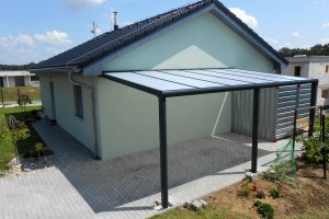 Pergola Piazza 6x3,5, realizace Bohemiaflex CS