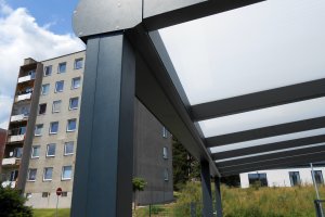 Pergola Piazza 6x3,5, realizace Bohemiaflex CS