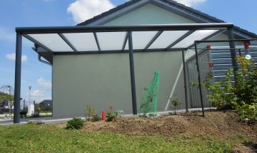 Pergola Piazza 6x3,5, realizace Bohemiaflex CS