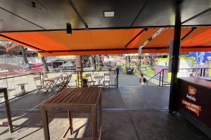 Markýzy Sirius, Beach Pro 2024 v Ostravě, realizace Bohemiaflex CS