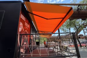 Markýzy Sirius, Beach Pro 2024 v Ostravě, realizace Bohemiaflex CS