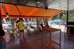 Markýzy Sirius, Beach Pro 2024 v Ostravě, realizace Bohemiaflex CS