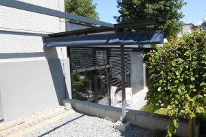 Pergola Latin 80, TREEDK dentální klinika, Opava, realizace Bohemiaflex CS