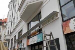 Markýza Golem Plus, realizace Bohemiaflex CS
