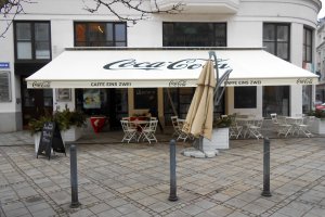Markýza Golem Plus, realizace Bohemiaflex CS