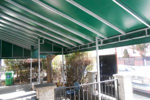 Ocelová konstrukce s PVC, RESTAURACE U PRIMŮ, BRNO, realizace Bohemiaflex CS