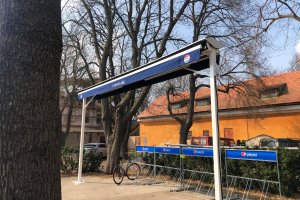 Markýzový přístřešek, RESTAURACE BOHÉMOVNA V PIVOVAŘE, Stará Boleslav, realizace Bohemiaflex CS