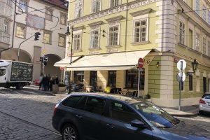 Markýzy Sirius, restaurace U Schnellů, Praha, realizace Bohemiaflex CS