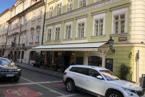 Markýzy Sirius, restaurace U Schnellů, Praha, realizace Bohemiaflex CS