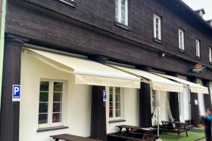 Markýzy Sirius, hotel Džbán, Karlova Studánka, realizace Bohemiaflex CS