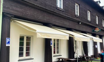 Markýzy Sirius, hotel Džbán, Karlova Studánka, realizace Bohemiaflex CS