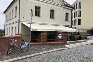 Markýza Sirius, Cafe Srdce v Mouce, Mladá Boleslav, realizace Bohemiaflex CS