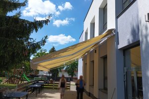 Markýza Sirius, Kulturní dům Kozolupy, realizace Bohemiaflex CS