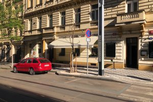 Markýza Sirius, restaurace Per Te, Praha 2, realizace Bohemiaflex CS