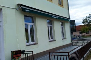 Markýza Sirius, restaurace PALERMO, Štětí, realizace Bohemiaflex CS