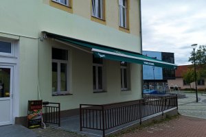 Markýza Sirius, restaurace PALERMO, Štětí, realizace Bohemiaflex CS