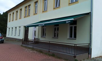 Markýza Sirius, restaurace PALERMO, Štětí, realizace Bohemiaflex CS