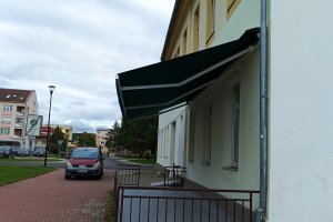 Markýza Sirius, restaurace PALERMO, Štětí, realizace Bohemiaflex CS