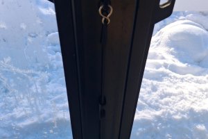 Terasová markýza Latin 40, RAL 9005 černá, realizace Bohemiaflex CS